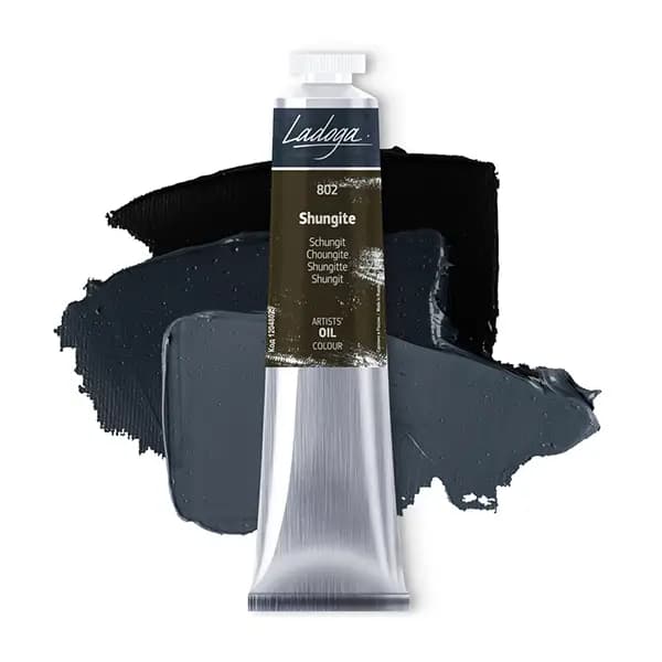 رنگ روغن سنت پترزبورگ (لادوگا) رنگ Shungite 802 — تصویر ۵