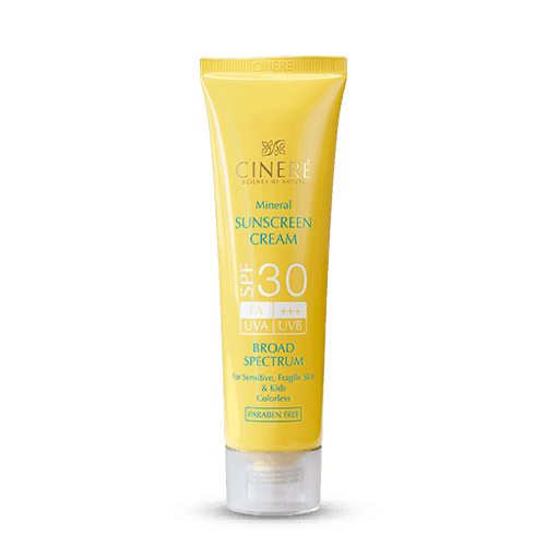 کرم ضد آفتاب +SPF30 بدون رنگ سینره — تصویر ۴