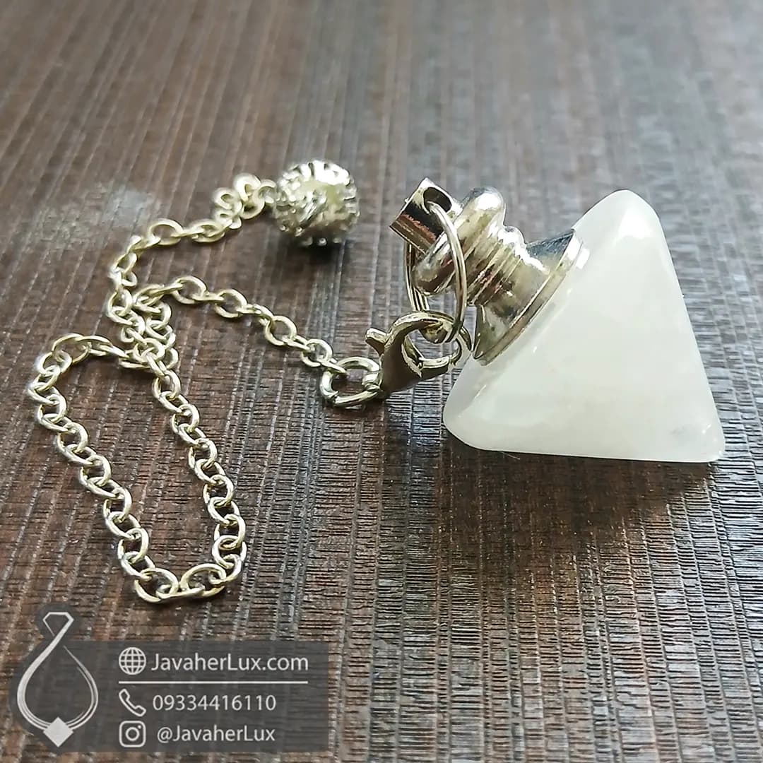 شاقول سنگی کریستال کوارتز مدل ابن سینا _ کد 401110 — تصویر ۹