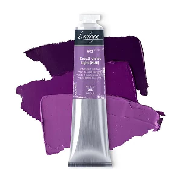 رنگ روغن سنت پترزبورگ (لادوگا) رنگ Cobalt violet light 602 — تصویر ۲