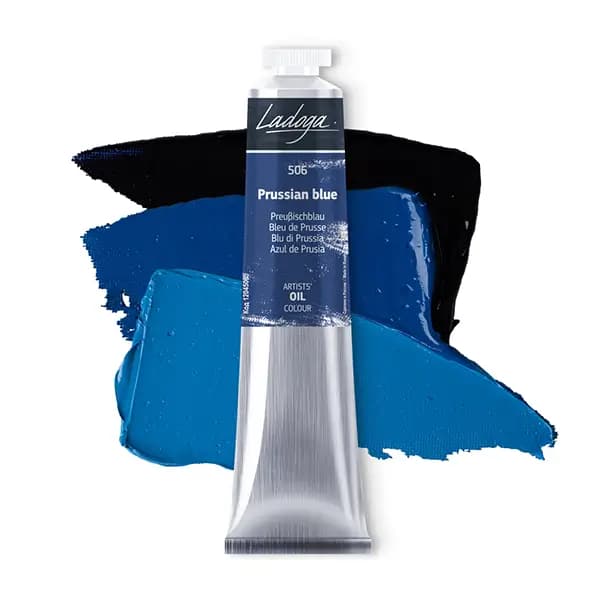 رنگ روغن سنت پترزبورگ (لادوگا) رنگ Prussian blue 506 — تصویر ۶