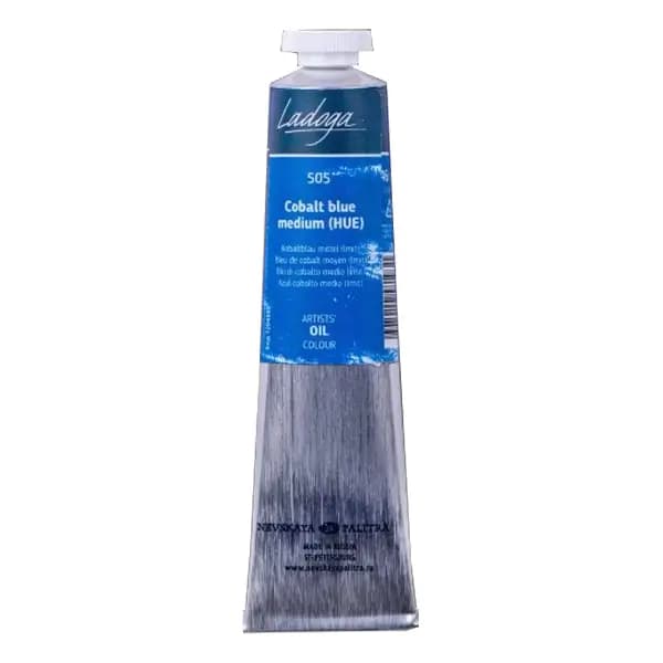 رنگ روغن سنت پترزبورگ (لادوگا) رنگ 505 Cobalt blue medium — تصویر ۴