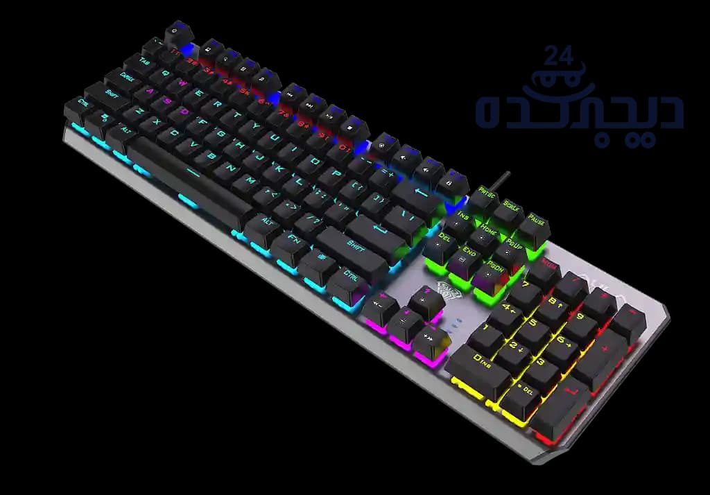کیبورد با سیم گیمینگ AULA F2066-II — تصویر ۷