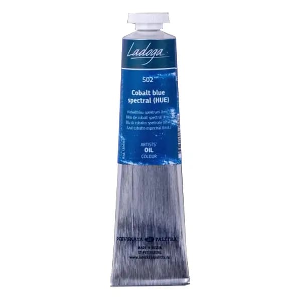 رنگ روغن سنت پترزبورگ (لادوگا) رنگ 502 Cobalt blue spectral — تصویر ۴