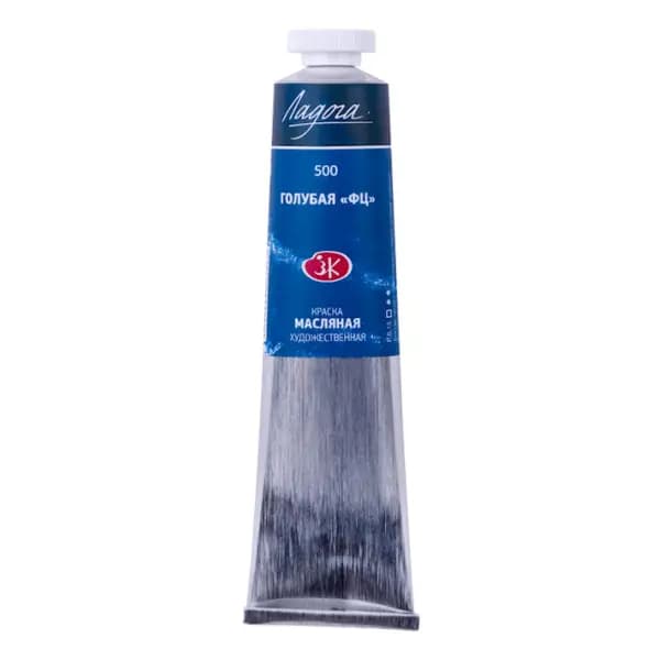 رنگ روغن سنت پترزبورگ (لادوگا) رنگ Phthalocyanine blue 500 — تصویر ۴