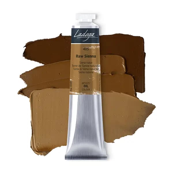 رنگ روغن سنت پترزبورگ (لادوگا) رنگ 405 Raw sienna — تصویر ۵