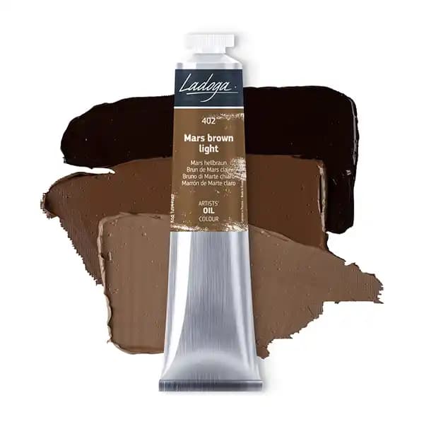 رنگ روغن سنت پترزبورگ (لادوگا) رنگ Mars brown light 402 — تصویر ۲