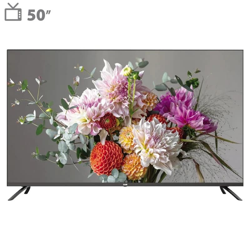 تلویزیون 50 اینچ ال ای دی هوشمند سام مدل UA50CU7750CC با کیفیت تصویر 4K، پنل VA، نرخ بهروزرسانی 60 هرتز، پشتیبانی از HDR10، صدای 20 وات و 3 درگاه HDMI و USB — تصویر ۷