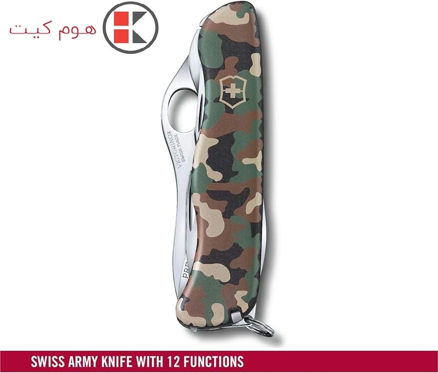 چاقو وابزار چندکاره ویکتورینوکس ارتشی Victorinox_Trailmaster Camouflag_0.8463 MW94 — تصویر ۴