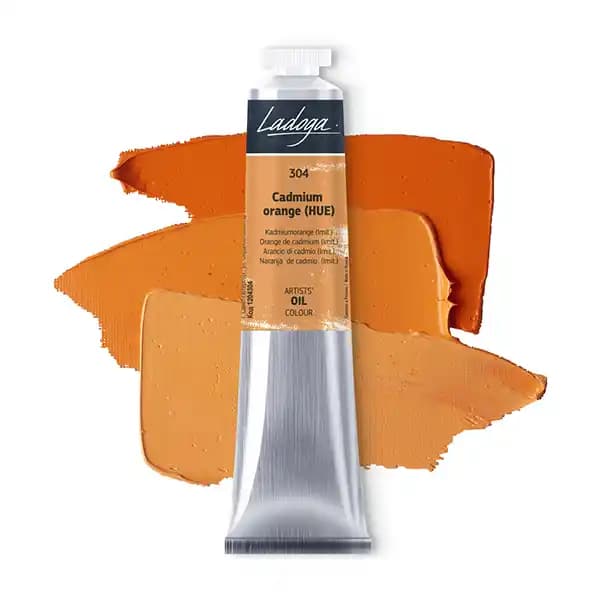 رنگ روغن سنت پترزبورگ (لادوگا) رنگ Cadmium orange 304 — تصویر ۲