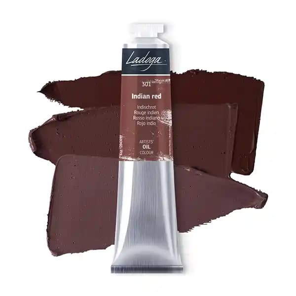 رنگ روغن سنت پترزبورگ (لادوگا) رنگ 301 Indian red — تصویر ۵