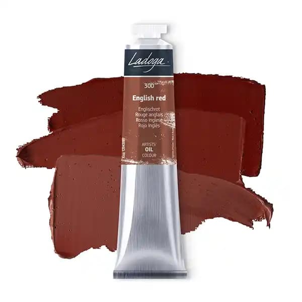 رنگ روغن سنت پترزبورگ (لادوگا) رنگ 300 English red — تصویر ۲
