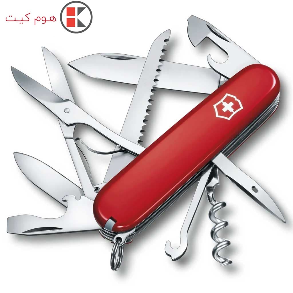 چاقو مسافرتی ویکتورینوکس Victorinox_Huntsman Red_1.3713 — تصویر ۳