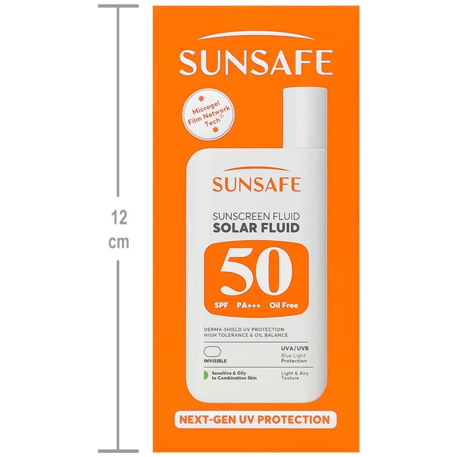 ضد آفتاب سولار فلوئید SPF50 سان سیف — تصویر ۶