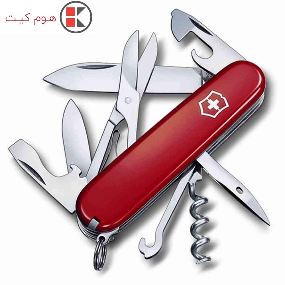 چاقو چندکاره ویکتورینوکس Victorinox_Climber Red_1.3703 — تصویر ۴