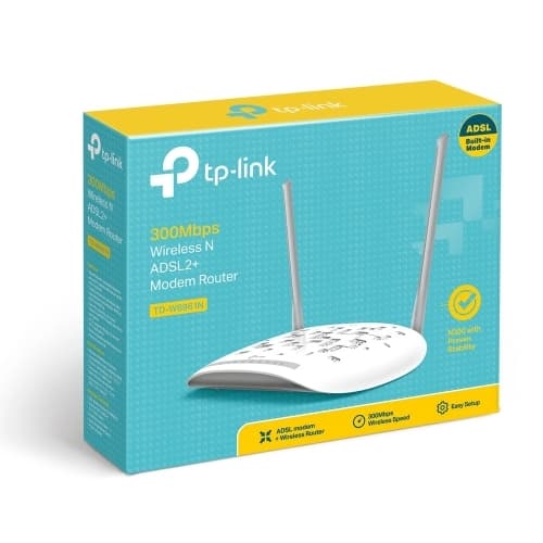مودم بی سیم adsl2 plus تی پی لینک w8961n — تصویر ۵