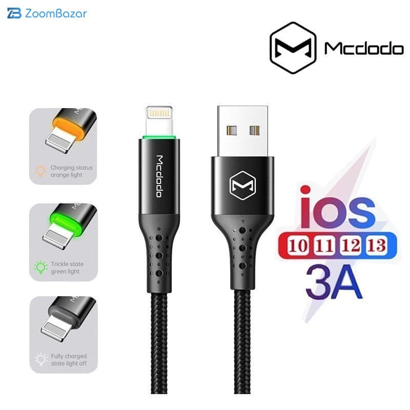 کابل تبدیل USB به لایتنینگ مک دودو مدل CA_741 طول 1.2 متر — تصویر ۵