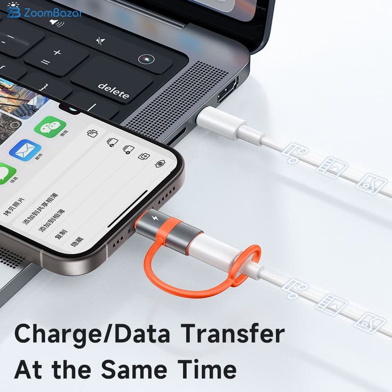 مبدل لایتنینگ به USB-C مک دودو مدل OT-5530 — تصویر ۵