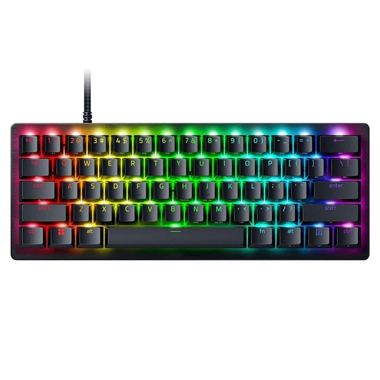 کیبورد با سیم گیمینگ Razer Huntsman V3 Pro Mini Analog Optical — تصویر ۶