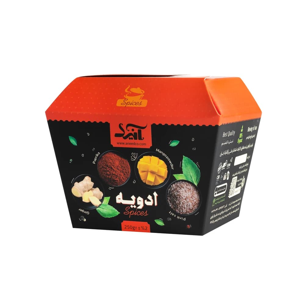 نمک صورتی ریزدانه صادراتی آنید — تصویر ۲