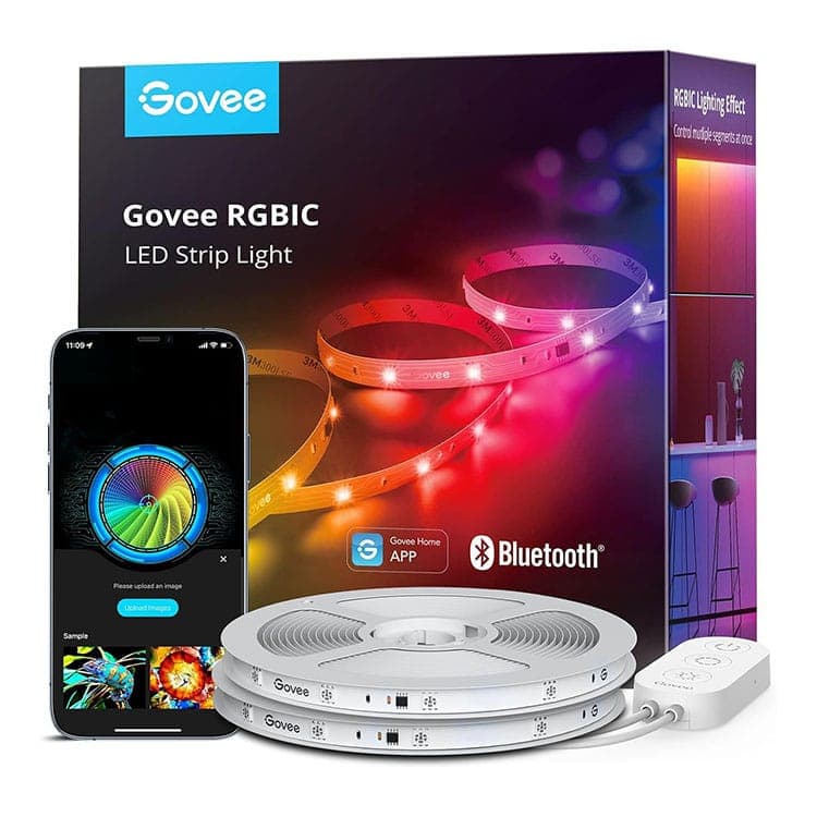 ریسه هوشمند 20 متری GoVee RGBIC LED مدل H617C2D1UK — تصویر ۵