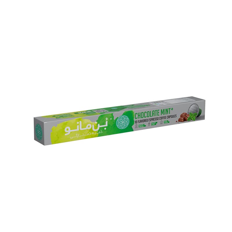 کپسول نسپرسو بن مانو شکلات نعناع Bonmano-Chocolate Mint