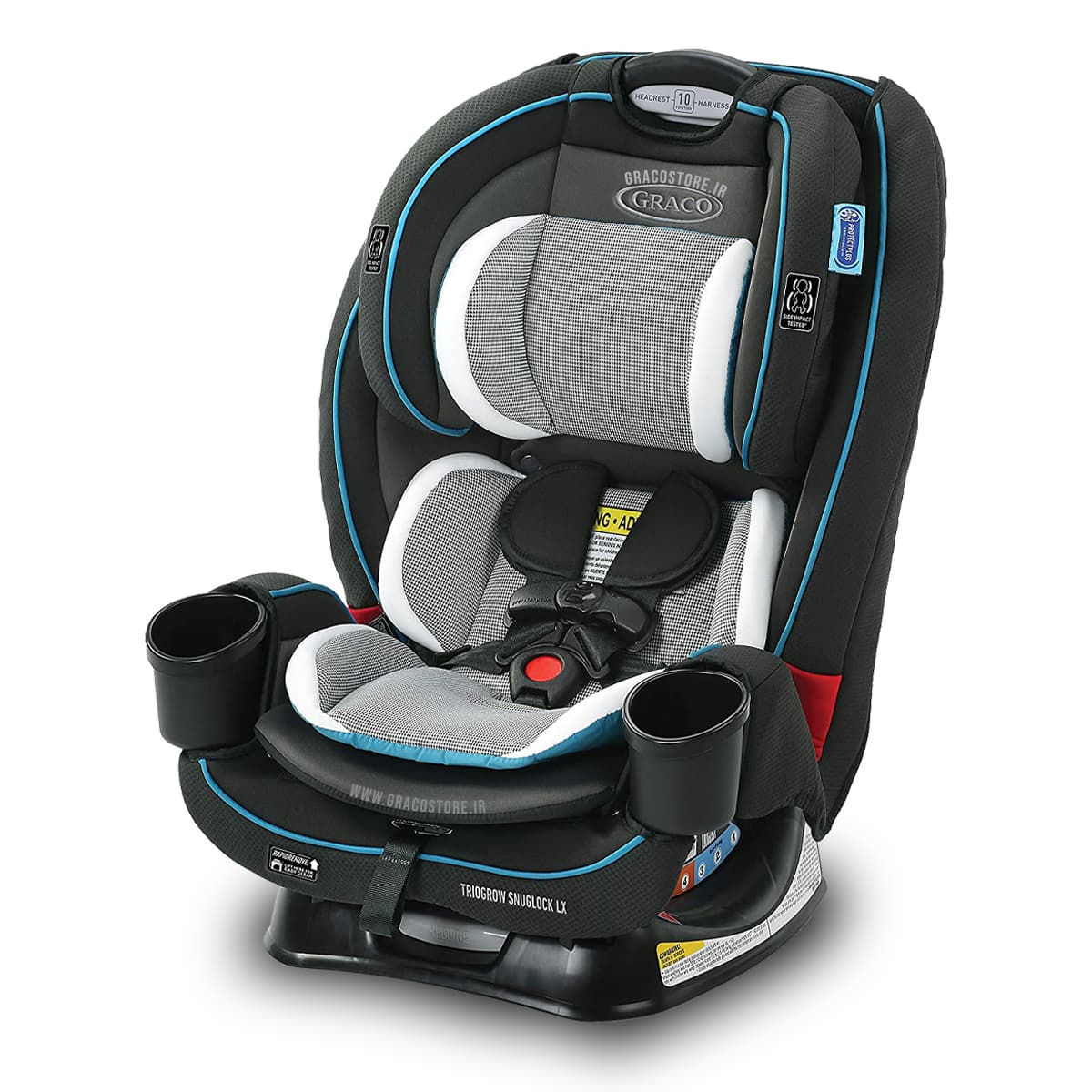 صندلی ماشین گراکو مدل TrioGrow Snuglock LX Thatcher — تصویر ۷