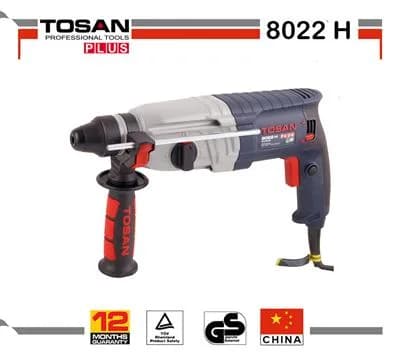 بتن کن 2 کیلویی گیربکس فلزی توسن 8022H
