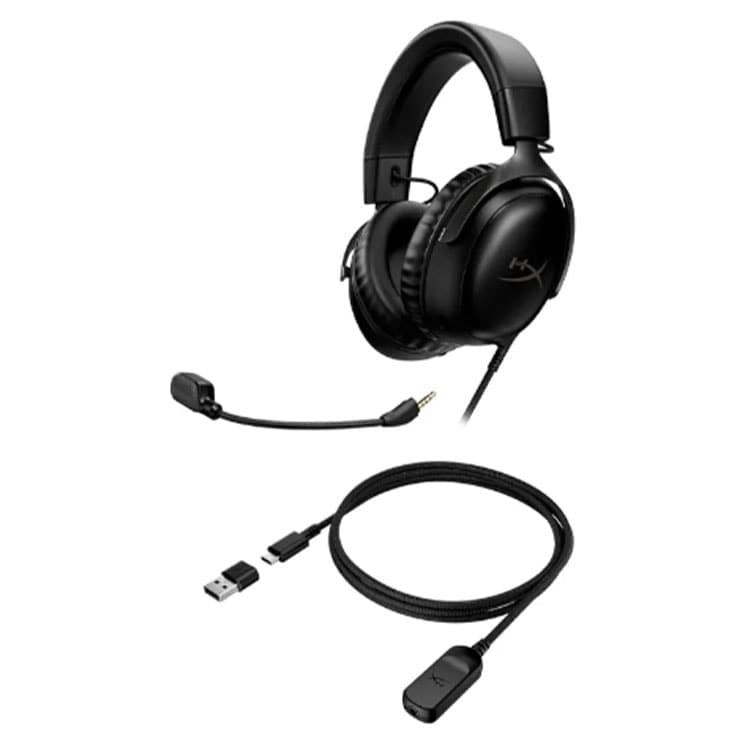 هدست با سیم HyperX Cloud 3 – مشکی — تصویر ۶