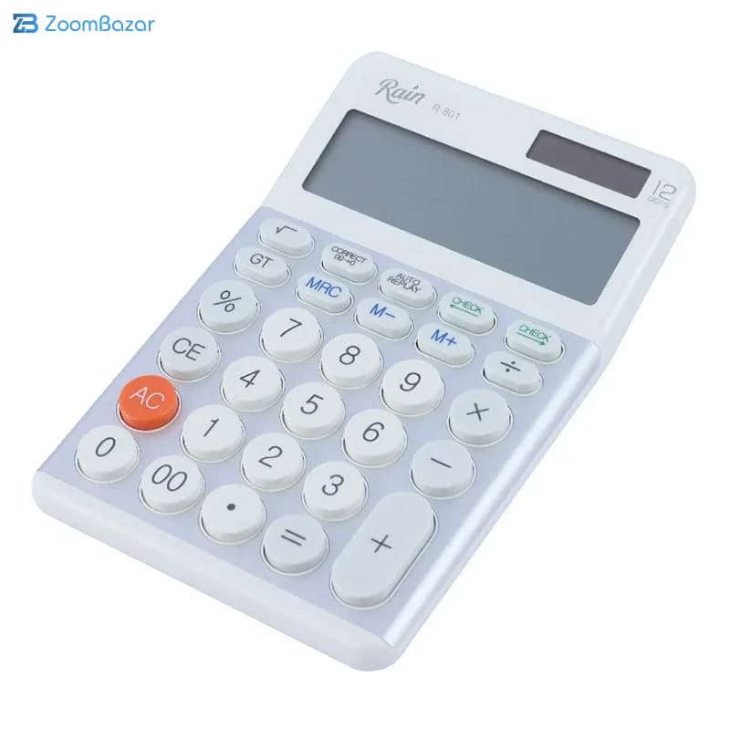 ماشین حساب رین مدل R-801 — تصویر ۳