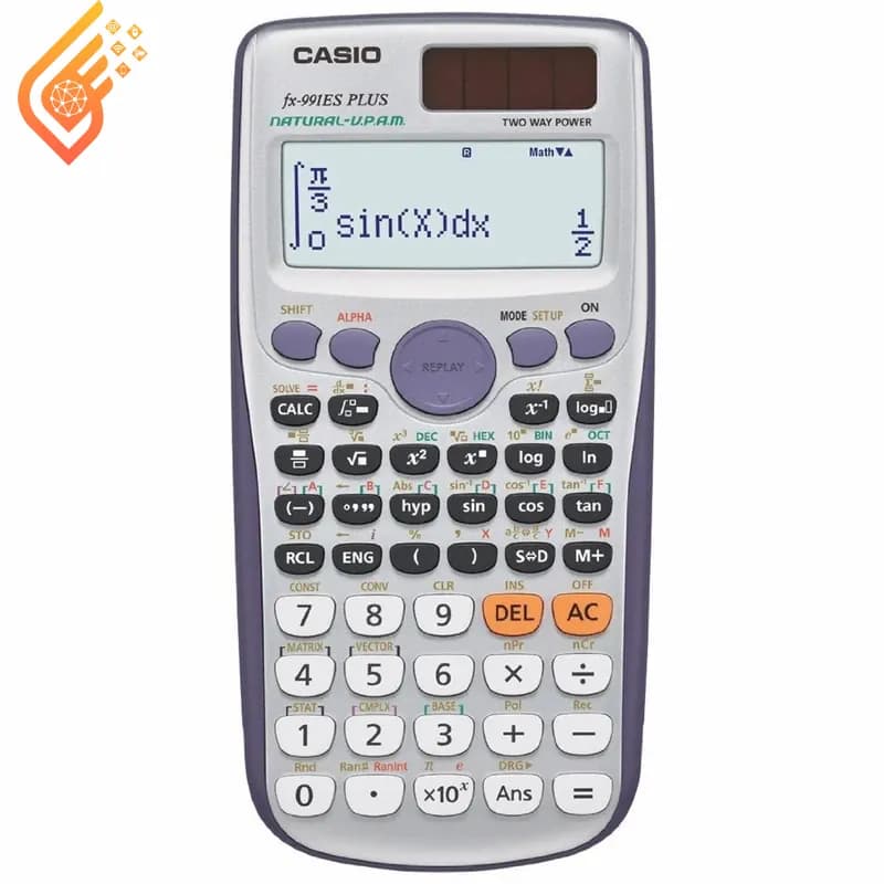 ماشین حساب مهندسی کاسیو مدل Casio FX-991ES Plus — تصویر ۳