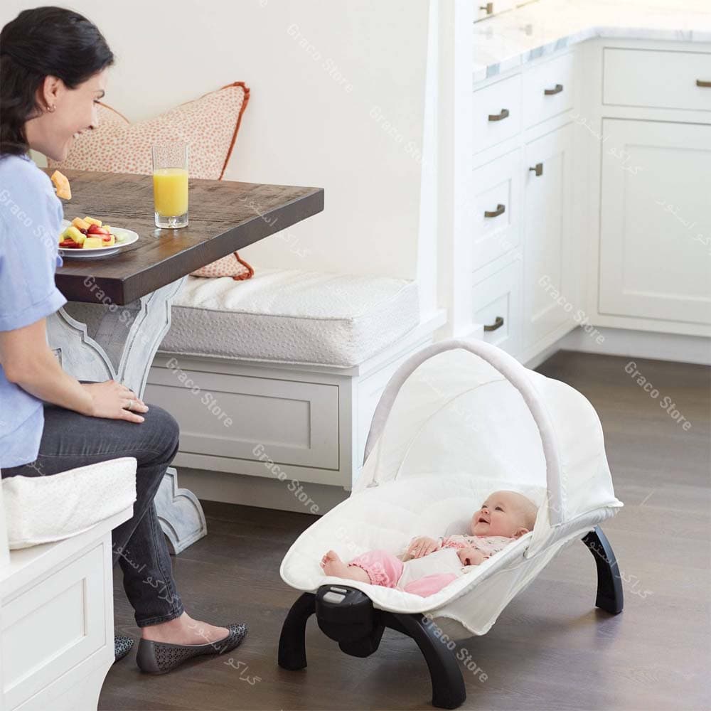 تخت و پارک گراکو مدل Graco Pack N Play Quick Connect – Mckinley — تصویر ۶