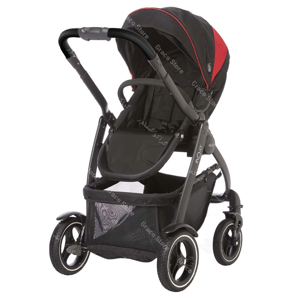 سرویس کالسکه گراکو مدل Evo XT Black Red — تصویر ۱۱