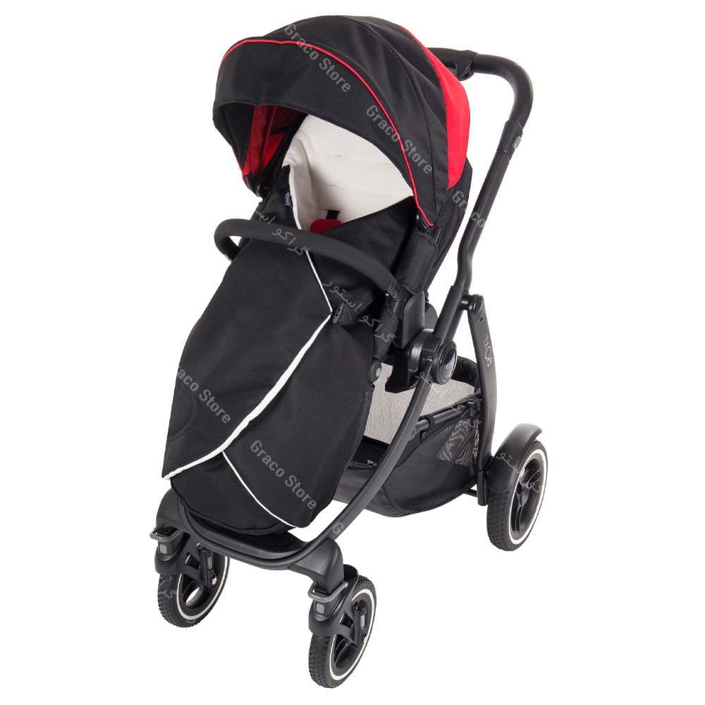 سرویس کالسکه گراکو مدل Evo XT Black Red — تصویر ۴