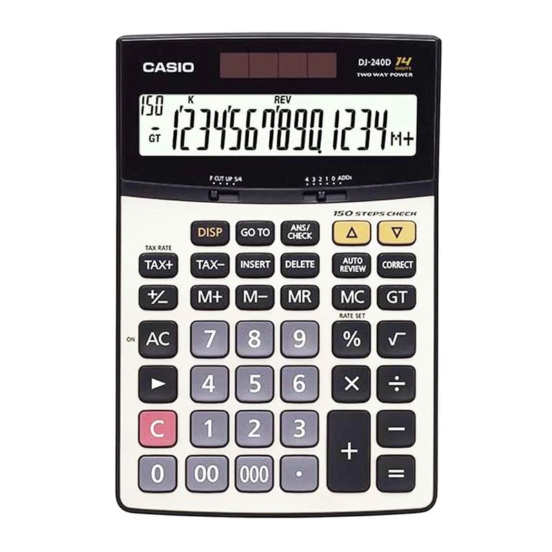 ماشین حساب مدل DJ-240D — تصویر ۳