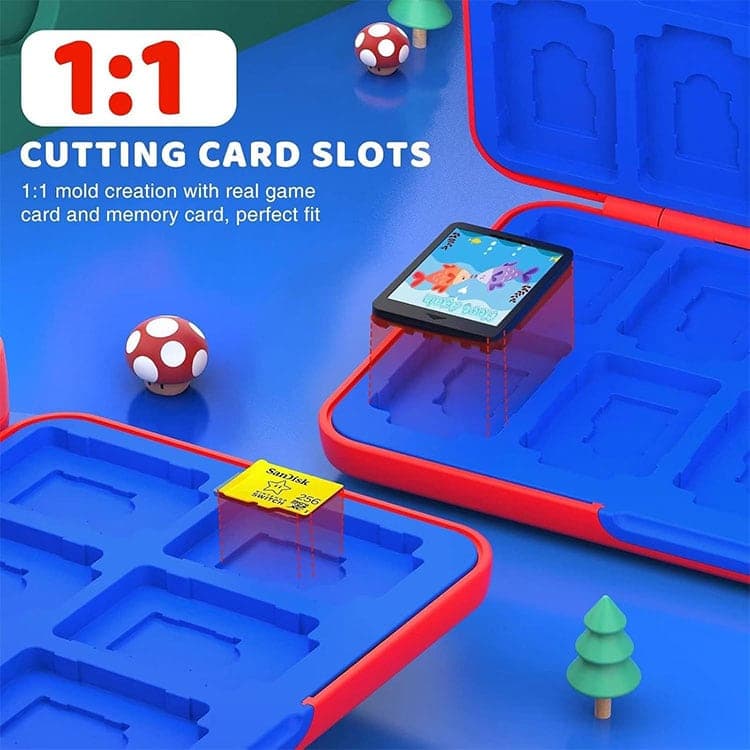 کیس کارتریج 24 تایی Defsedar برای نینتندو سوییچ طرح Mario — تصویر ۴