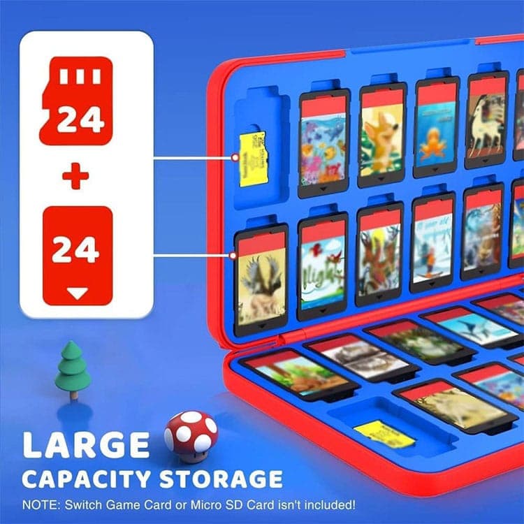 کیس کارتریج 24 تایی Defsedar برای نینتندو سوییچ طرح Mario — تصویر ۲