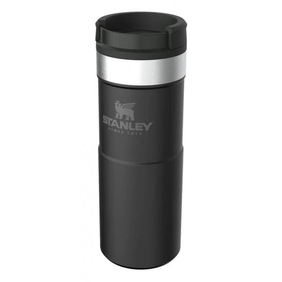 تراول ماگ استنلی مشکی Stanley-The NeverLeak-470 ml — تصویر ۳