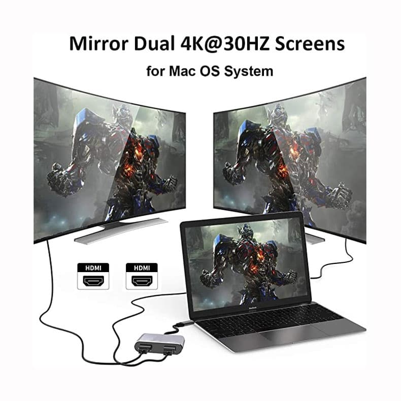 هاب 2 پورت USB-C نت پیل مدل 8025 — تصویر ۶