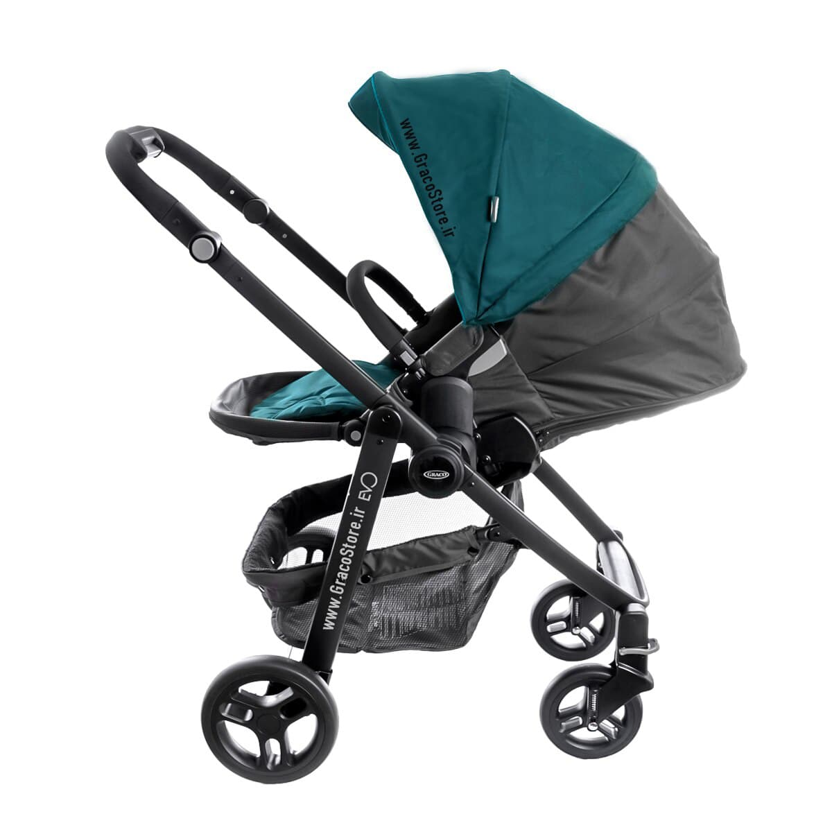 کالسکه و کریر گراکو مدل Evo Ts Harbor Blue — تصویر ۱۲