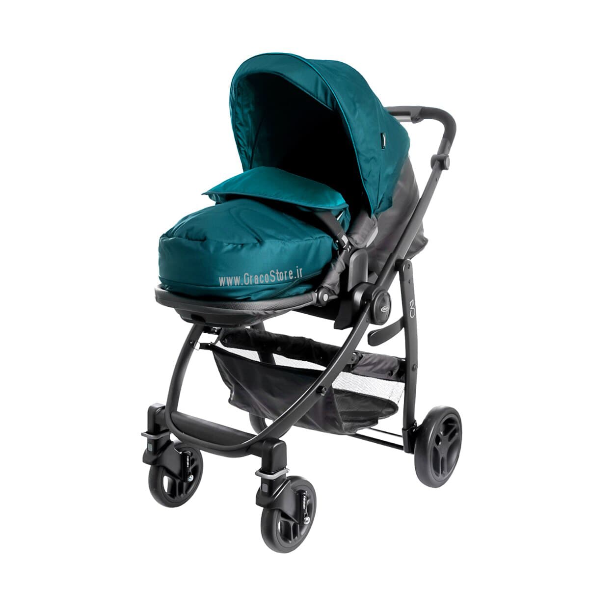 کالسکه و کریر گراکو مدل Evo Ts Harbor Blue — تصویر ۵