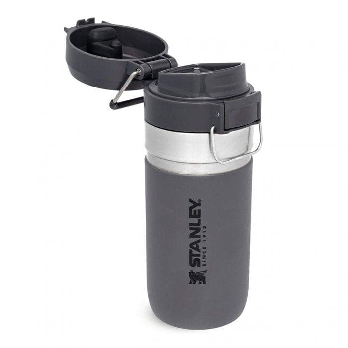 قمقمه دوجداره خاکستری Stanley-The Quick-Flip-470 ml — تصویر ۴