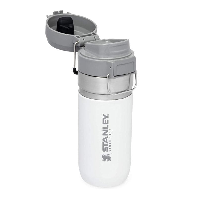 قمقمه دوجداره سفید Stanley-The Quick-Flip-470 ml — تصویر ۲