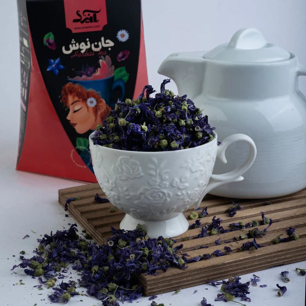 دمنوش ختمی گل پنیرک جان نوش صادراتی آنید — تصویر ۳
