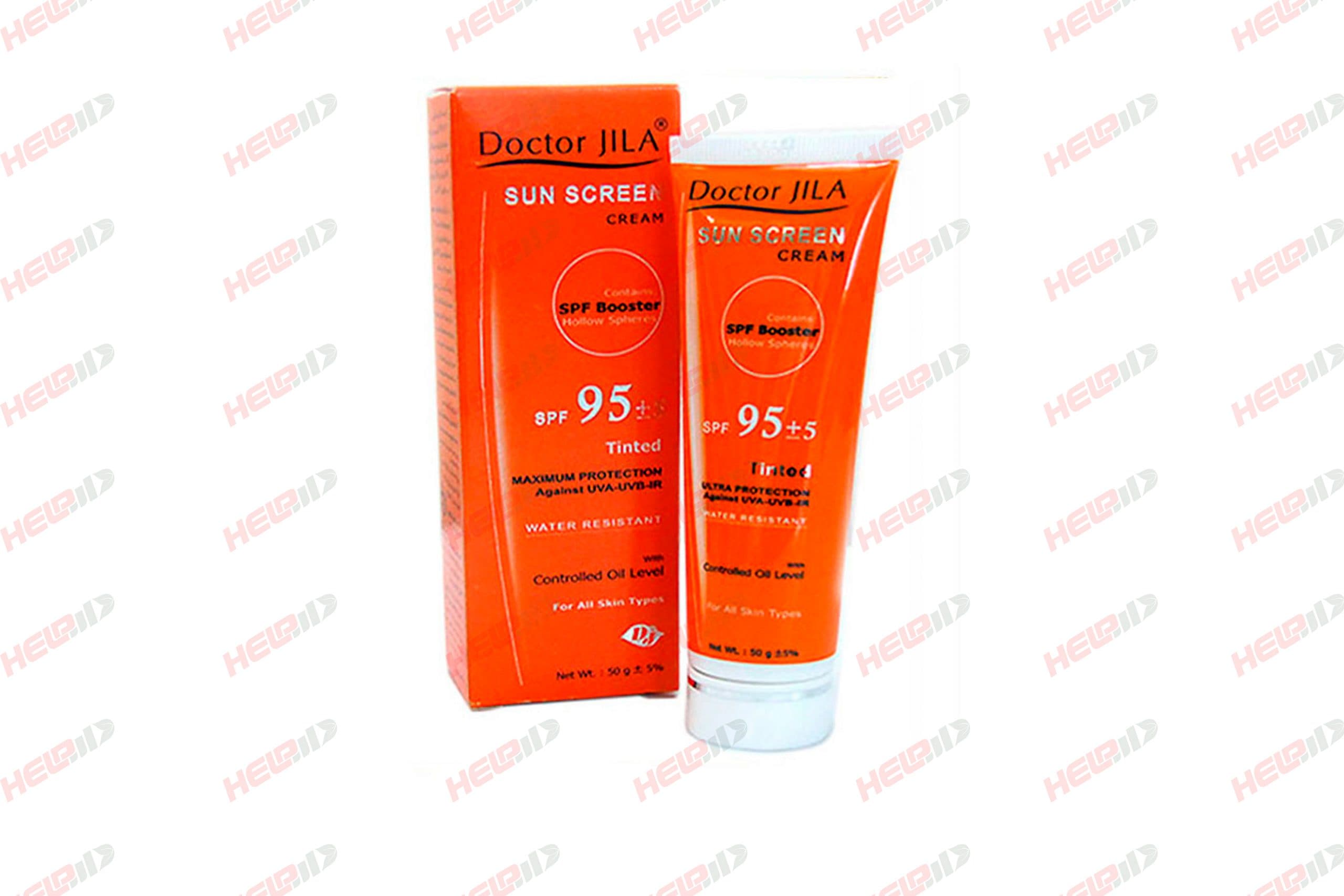 ضد آفتاب رنگی دکتر ژیلا SPF95 — تصویر ۴