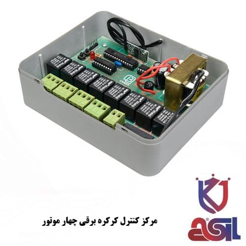 برد کرکره برقی 4 موتور بتا همراه با دو ریموت 2007 — تصویر ۲