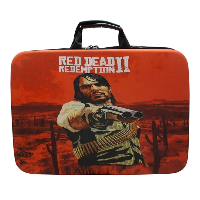 کیف کنسول بازی PS5 Slim طرح Red Dead Redemption