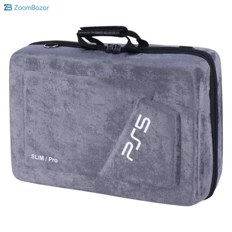 کیف کنسول بازی دوکاره PS5 Pro / Slim مخملی کد 9 — تصویر ۶
