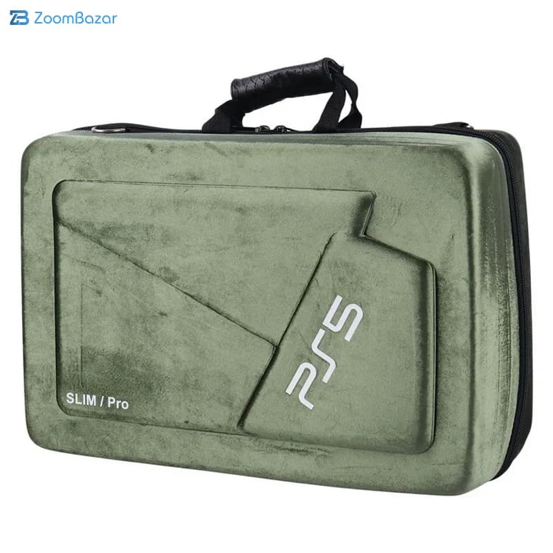 کیف کنسول بازی دوکاره PS5 Pro / Slim مخملی کد 9 — تصویر ۷