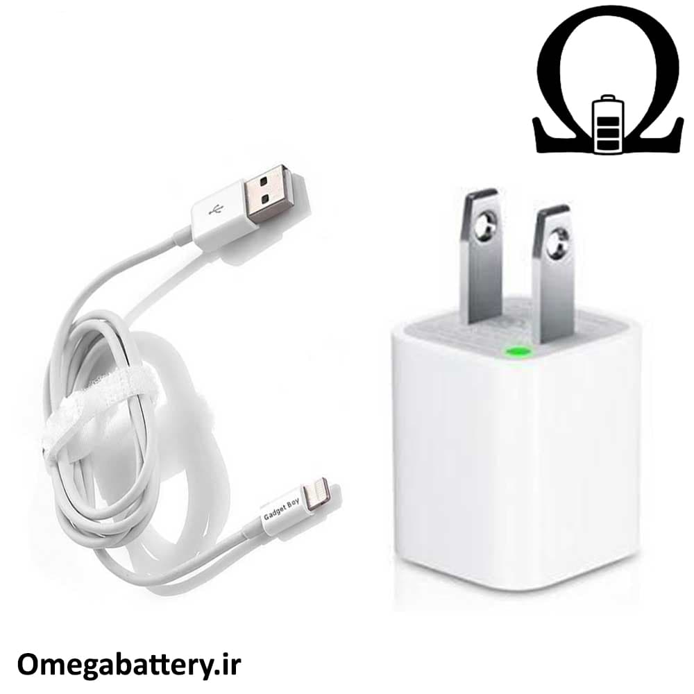 شارژر، کابل شارژ و آداپتور اصلی گوشی iPhone 6s Plus
